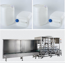 Professional Paint Filling Equipment / Liquid Oil Weighing Filling Machine