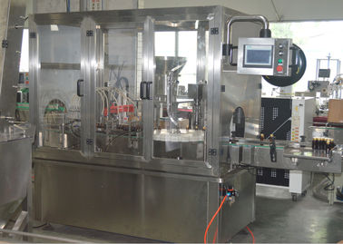 Industrial Automatic Liquid Bottle Filling Machine / Liquid Filling Line