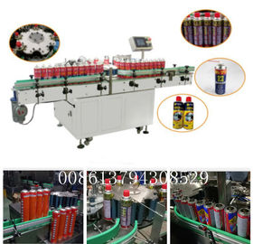 Professional Automatic Sticker Labelling Machine Small Red Tube Positioning Tube Applicator