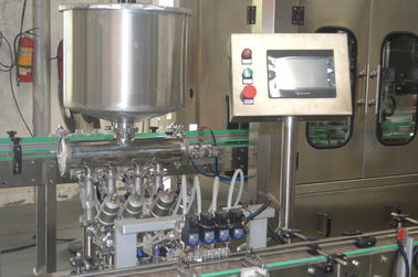 Various Cosmetic Bottles Auto Liquid Filling Machine  304 Stainless Steel Material