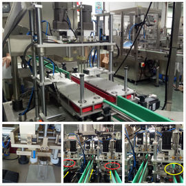 Four Wheel Pinch Linear Capping Machine Electrically Controlled Movement