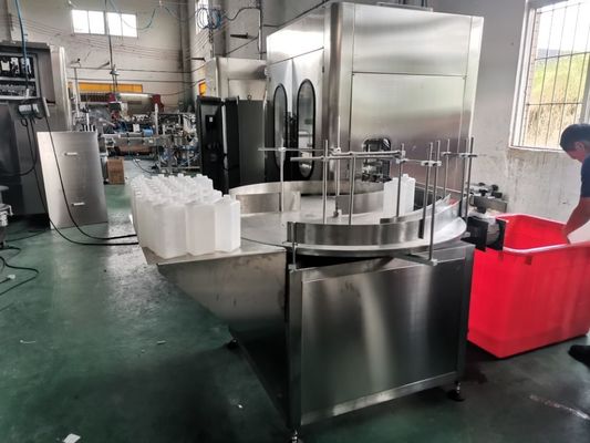 Explosion - Proof Alcohol Filling Production Line 1.2KW With Capping Labeling Machine