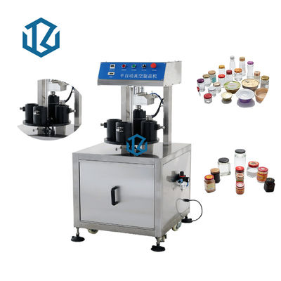 Sauce Jam Glass Jar Bottle Filling Vacuum Capping Machine