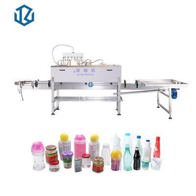 Tins Cans Shrink Sleeve Labeling Machine Automatic Round Bottles Shrink Sleeve Applicator