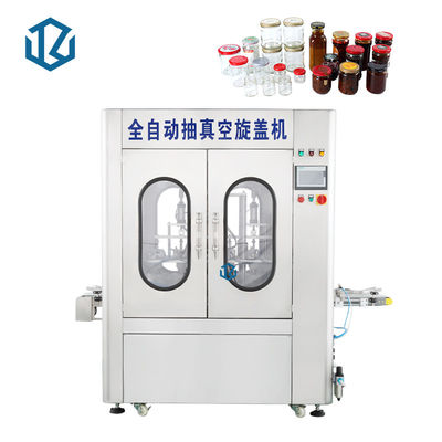 Automatic Feeder Twist Off Vacuum Screw Capping Machine