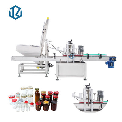 Glass Bottle Jar Vacuum Capping Machine For Food Sauce Jam