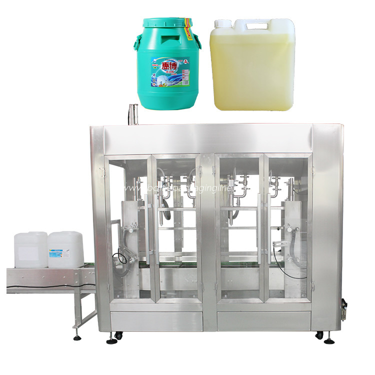 Large barrel weigh filling machine customized production speed and nozzols
