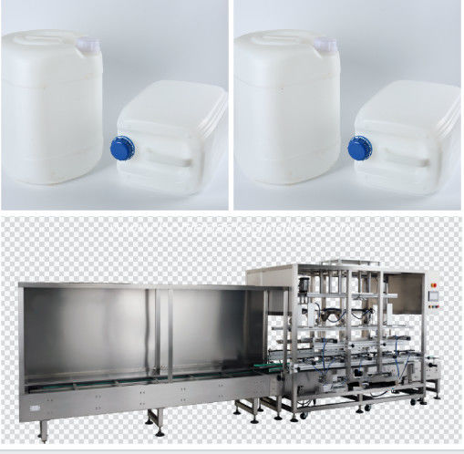 Professional Chemical Filling Machine Quickly Check For Jars Bottles