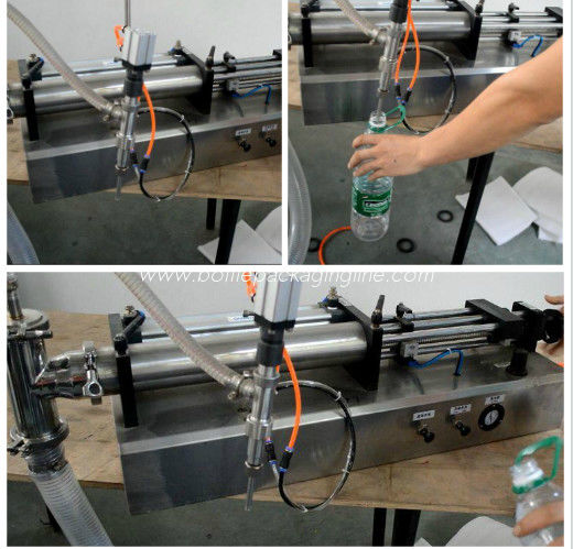 Energy Saving Semi Automatic Bottling Machine / Semi Automatic Bottle Filler