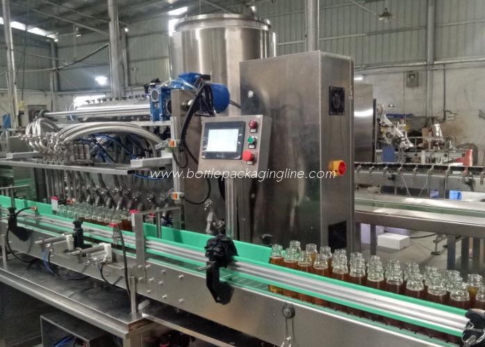 Professional Honey Volumetric Liquid Filling Machine Water Bottle Packing Machine