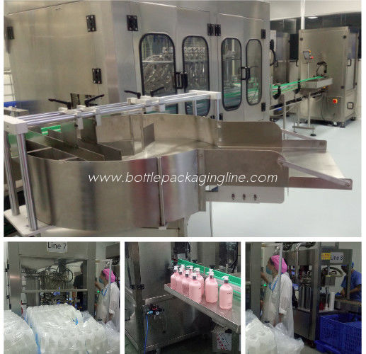 High Precision Bottling Line Equipment Shampoo Filling Machine Line