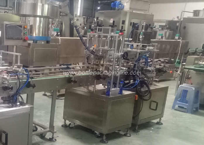 Energy Saving Alcohol Bottle Filling Line Stable Performance Eco - Friendly