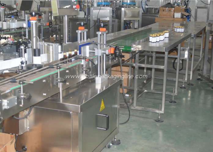 Durable Bottle Filling Line Liquid Syrup Filling Machine Pharmaceutical