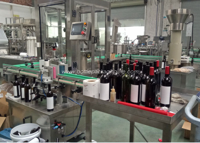 Professional Automatic Wine Bottling Line Equipment Oem Service