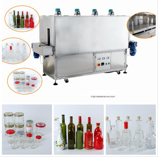 High Temperature Bottle Drying Machine Oem Service 12 Months Warranty