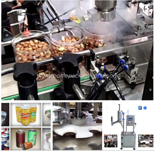 High Speed Liquid Nitrogen Injection Machine For All Kind Round Cans