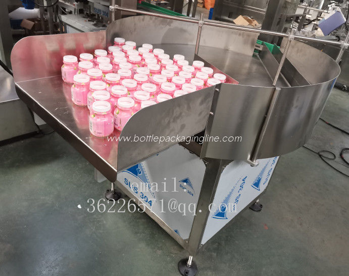 Food Standard Granule Filling Packaging Machine High Speed 1500-2000 Bottle / Hour