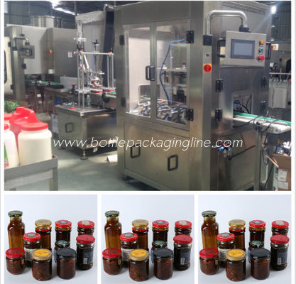 Eco - Friendly Bottle Filling Line Bottle Seal Packing Machine 965×950×1650 Mm